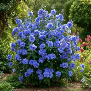 Гибискус Сансет Блоссом купить по цене от 248р. в интернет-магазине «Посадика» с доставкой почтой в в Кулебакие и по всей России – [изображение №1].