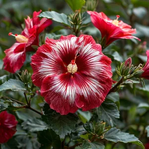 Гибискус Пурпл Мистик купить по цене от 360р. в интернет-магазине «Посадика» с доставкой почтой в в Кулебакие и по всей России – [изображение №1].